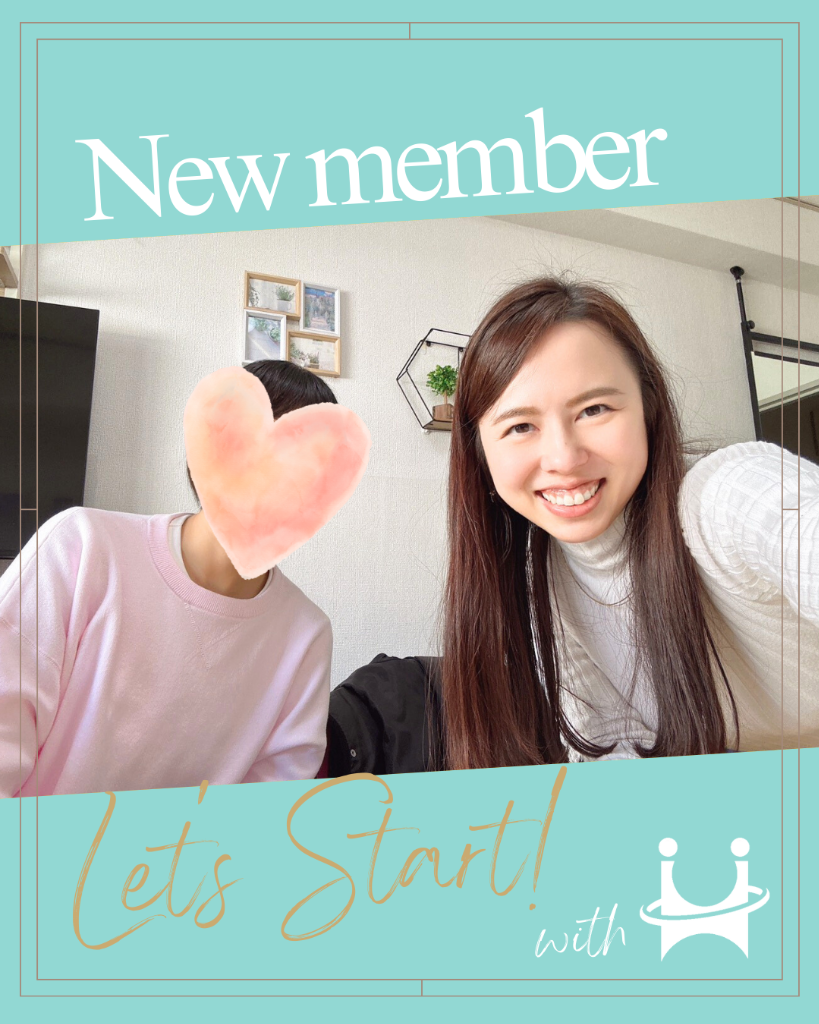 30代女性ご入会＆活動スタート！